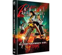 Bloody Chainsaw Girl Returns (Double Feature) OMU - Uncut - Blu-ray + DVD Mediabook Cover "B" Limited Edition 250 Stück - Zombies, Schulmädchen, Kettensägen - Let’s rock!