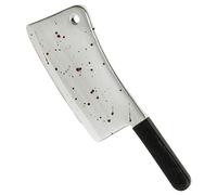 Bloody Cleavers 44cm Halloween Novelty Toy Weapons & Armour for Fancy Dress Costumes Accessory