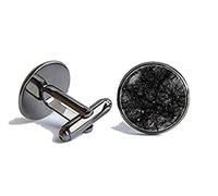 Bloody devil Moon & Space Cufflinks,Dark Matter Cufflinks Science Fiction Galaxy Jewelry Astronomy Cuff Links Stars Cosmos Space Jewellery Astronomy Jewelry Star Jewellery