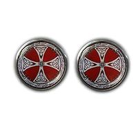 Bloody devil Viking Shield Cufflinks, Viking Shield Cufflinks, Norwegian Jewelry, Viking Gifts, Men's Cufflinks, Shield Cufflinks, Boyfriend Gift Ideas, Viking Fans