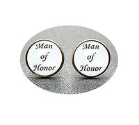 Bloody devil Wedding Cuff Links，Man of Honor Cufflinks, Man of Honour Cufflinks, Personalized Cufflinks，Gift of Love