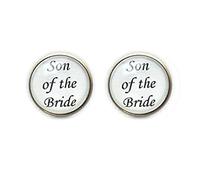 Bloody devil Wedding Cuff Links，Son of The Bride Cufflinks, Personalized Cufflinks，Gift of Love
