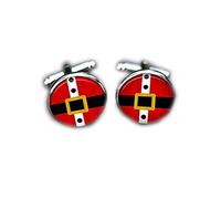 Bloody devil Wedding Cufflinks，Santa Claus Snowman Christmas Tree Present Father-of-The-Bride-Cufflinks, Custom Mens Wedding-Cufflinks, Gifts for Father Dad Uncle Gifts,Gift of Love