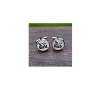 Bloody devil Wedding Cufflinks，Uncle Cuff Links, Cufflinks for Uncle, Wedding Cufflink, Gift for Uncle, Uncle of The Groom, Bride, Personalised Best Uncle,Gift of Love