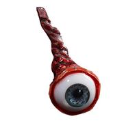 Bloody Eyeball - Ripped Out Eyeball | Realistic Halloween Prank Prop | Dead Head Props, Funny Bloodshot Eyes For Pranks, Cosplay, Halloweens Trick Or Treat Party