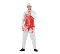 Bloody Forensic Overall Jumpsuit Costume