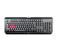 BLOODY GAMING Q100 SILICON KEYS SPILL PROOF MEMBRANE WIRED GAMING KEYBOARD