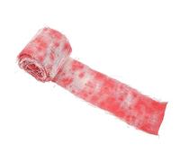 Bloody Gauze Cosplay Bloody Bandage for Halloween Party Portable Soft Scary Window Treatment for Hobbyist Cosplay