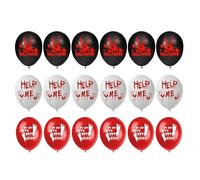 Bloody Hand Print Balloons - Horror Themed Birthday Balloons,Scary Decoration, Halloween Horror, Themed Birthday