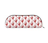 Bloody Handprints Print Receive Bag Makeup Bag Cosmetic Bags Travel Storage Bag Toiletry Receive Bags Pencil Case Pencil Bag, Bloody Handprints, One Size