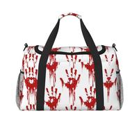 Bloody Handprints Travel Duffel Bag Weekend Bag Weekender Overnight Carry On Hand Bag Workout Sport Hospital