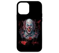 Bloody Hands Halloween Blood Spatter Clown Horror Costume Case for iPhone 12 mini