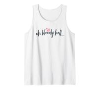 Bloody Hell Period Pun Feminism Menstruation Tank Top