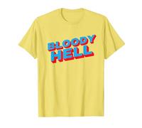 Bloody Hell T-Shirt, Men, Lemon Yellow, 3X-Large