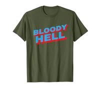 Bloody Hell T-Shirt, Men, Olive Green, Large