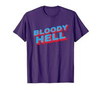 Bloody Hell T-Shirt, Men, Purple, Large