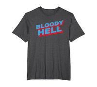 Bloody Hell T-Shirt, Men's Big and Tall, Dark Heather Grey, 3X Tall