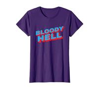 Bloody Hell T-Shirt, Women, Purple, X-Large