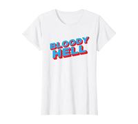 Bloody Hell T-Shirt, Women, White, Large
