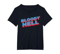 Bloody Hell T-Shirt, Women's Plus, Black, 5X
