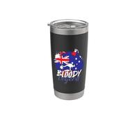 Bloody Legend Kangaroo Australia Flag Australian Stainless Steel Insulated Tumbler