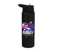 Bloody Legend Kangaroo Australia Flag Australian Stainless Steel Insulated Water Bottle