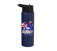 Bloody Legend Kangaroo Australia Flag Australian Stainless Steel Insulated Water Bottle