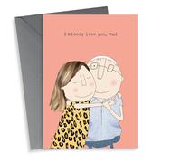 Bloody Love Dad Father's Day Card 1001