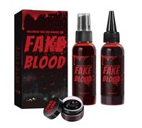 Bloody Makeup Spray - Specials Effect Blood, Vampire Spray Costume | Realistic Fake Blood Clothes, Halloween Zombie Bloods Mist, Washable Fx Sprays For Cosplay, Theater, Festivals And Photo Shoots