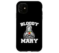 Bloody Mary funny Virgin Mary holding Bloody Mary Case for iPhone 11