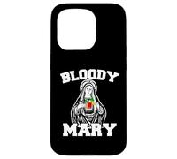 Bloody Mary funny Virgin Mary holding Bloody Mary Case for iPhone 15 Pro