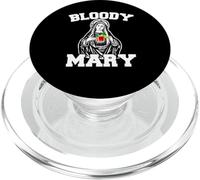 Bloody Mary funny Virgin Mary holding Bloody Mary PopSockets PopGrip for MagSafe