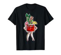 Bloody Mary Lady Value Graphic T-Shirt, Men, Black, M