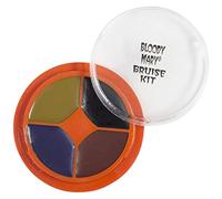 Bloody Mary Special Effects Bruise Makeup Kit By - Theatrical & Halloween Bruising Palette - Sfx Fake Bruise Wheel For Fresh, Black, Blue, Old & Healing Bruises - Non Toxic