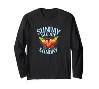 Bloody Mary Sunday T-Shirt, Funny Drinking Alcohol Tee Long Sleeve T-Shirt
