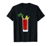 Bloody Mary Vegetarian Alcoholic Drink Cocktail Lovers T-Shirt