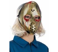 Bloody Metallic Hockey Mask