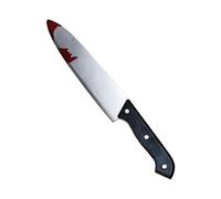 Bloody Stain Knife Halloween Pretend Plastic 30cm Costume Prop