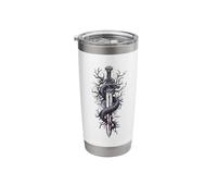Bloody Sword with Black Snake Stainless Steel Insulated Tumbler
