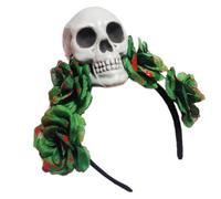 Bloody Witch Costume Hair Hoop Day Of The Dead Dark Blood Skull Hair Styling For Live Show Headband For Carnivals
