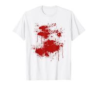 Bloody Wound Halloween Costume, Blood Splatter Injury Zombie T-Shirt