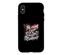 Bloom Against The Koi Fish Japanese Style Case for iPhone X/XS