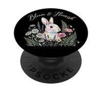Bloom And Flourish Happy Easter Day Bunny Rabbit Cute PopSockets Adhesive PopGrip