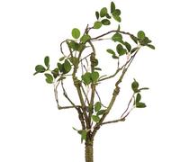 Bloom Artificial Single Jasmine Leaf Stem - Faux Fake Silk Flower Indoor Home Floral Decoration - Measures L72cm in Green Bloom Green
