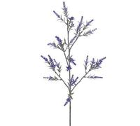 Bloom Artificial Single Lavender Spray Stem 72Cm - Faux Silk Flowers, Fake Foliage Stems, Indoor Floral Home Decor, Vase Not Included