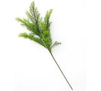 Bloom Artificial Single Safari Pine Stem - Faux Fake Silk Flower Indoor Home Decoration Floral Arrangements - Measures L60Cm