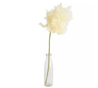 Bloom Artificial Single Tall Ivory Flowering Smoke Bush Spray Stem - Faux Fake Silk Flower Indoor Home Floral Decoration - L86cm in Off-White Bloom Off-White