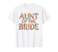 Bloom Aunt of THE Bride I Do Crew Squad Bridal Entourage T-Shirt