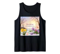 Bloom Awakening Where Flowers Rise from Winter Slumber Tank Top