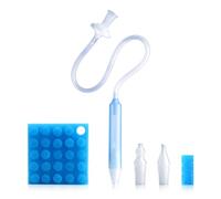 Bloom Baby Care Baby Nasal Aspirator. Safe, Easy Washable Newborn Nose Cleaner. Effective Nose Congestion Relief for Your Baby. FDA Approved and BPA Free Nose Cleaner